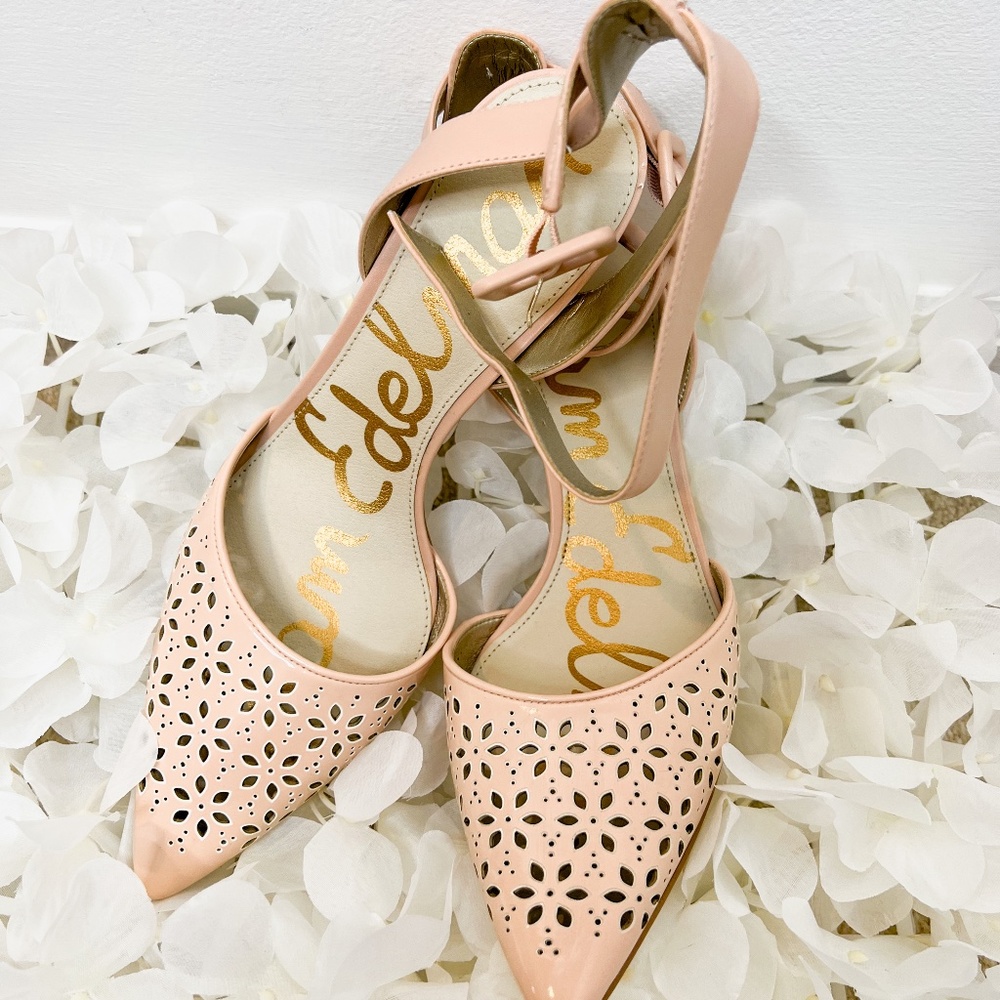 ✨✨✨P R I C E  D R O P✨✨✨ 
Sam Edelman Blush Heels